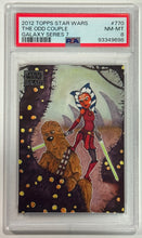 Load image into Gallery viewer, 2012 Topps Star Wars The Odd Couple #770 Galaxy Series 7 PSA 8 NM
