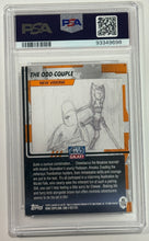 Load image into Gallery viewer, 2012 Topps Star Wars The Odd Couple #770 Galaxy Series 7 PSA 8 NM
