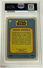 Load image into Gallery viewer, 2023 Topps Star Wars Padme Amidala #14 Throwback Thursday PSA 10 Gem Mint
