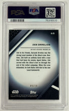 Load image into Gallery viewer, 2022 Star Wars Chrome Black Zeb Orrelios #68 Magenta Refractor numbered 9/10 PSA 10 Gem Mint
