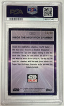 Load image into Gallery viewer, 2022 Star Wars Galaxy Inside the Meditation Chamber #71 Mojo Refractor Number 13/50 PSA 9 Mint
