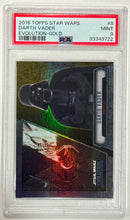 Load image into Gallery viewer, 2016 Topps Star Wars Darth Vader #8 Evolution Gold PSA 9 Mint
