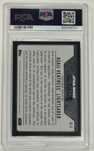 Load image into Gallery viewer, 2016 Topps Star Wars Asajj Ventress Lightsaber #EL-5 PSA 9 Mint
