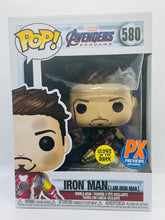 Load image into Gallery viewer, Iron Man (I am Iron man) 580 Avengers Endgame GITD PX Previews exclusive Funko Pop
