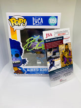 Load image into Gallery viewer, Alberto Scorfano 1056 Luca Funko pop signed by Jack Dylan Grazer
