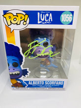 Load image into Gallery viewer, Alberto Scorfano 1056 Luca Funko pop signed by Jack Dylan Grazer
