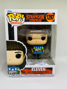 Eleven with Diorama 1297 Stranger Things Funko Pop