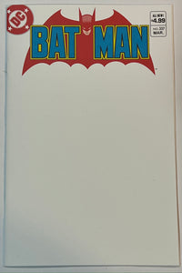 Batman #357 (Facsimilie) Blank Cover - Second printing