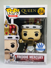 Load image into Gallery viewer, Freddie Mercury (Diamond Glitter) 184 Queen Funko Shop Exclusive Funko Pop
