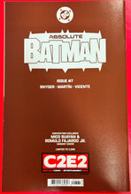 Load image into Gallery viewer, Absolute Batman #7 Mico Suayan C2E2 exclusive limited to 2,000

