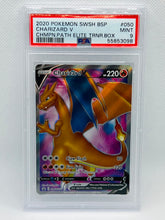 Load image into Gallery viewer, Graded Pokemon - Charizard #050 Champion Path Elite Trainer Box 2020 PSA 9

