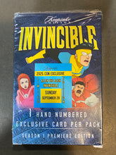 Load image into Gallery viewer, Keepsake Invincible LACC Exclusive Sunday September 28th Signagraph Hand Numbered Card - Allen the Alien and Invincible CC-13 27/250

