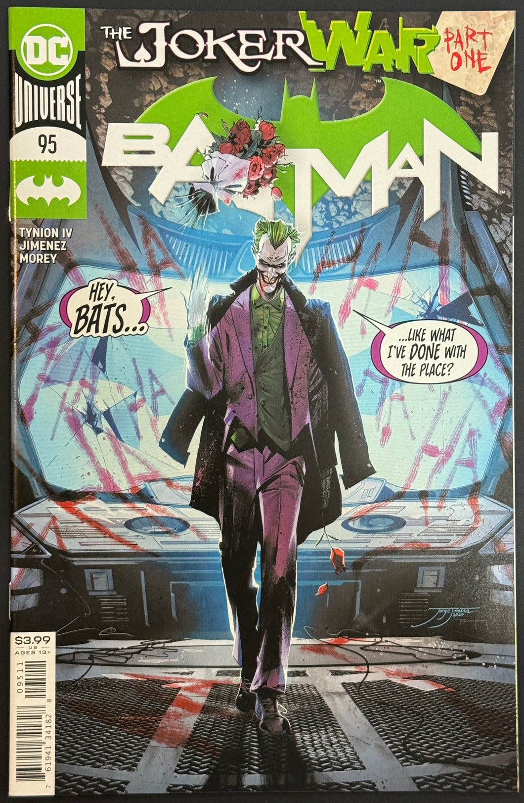 Batman #95 (2020) Jorge Jiminez cover