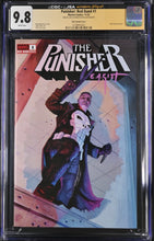 Load image into Gallery viewer, CGC x JSA 9.8 Punisher: Red Band #1 E.M. Gist Variant Cover signed by E.M. Gist
