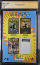 Load image into Gallery viewer, CGC x JSA 9.8 Invincible Foil #1 John Giang Bubblegum exclusive limited to 500 signed by John Giang
