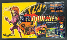 Load image into Gallery viewer, DC Bloodlines 1993 SkyBox Trading Cards Factory Sealed Box 36 Packs
