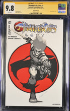 Load image into Gallery viewer, CGC SS 9.8 Thundercats Lost #1 (2025) signed and paper blade art by Rick Sharif
