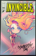Load image into Gallery viewer, Invincible #1 Rose Besch exclusive cover limited to 1,500 signed by Rose Besch
