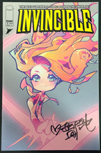 Load image into Gallery viewer, Invincible #1 Rose Besch exclusive cover limited to 1,500 signed by Rose Besch
