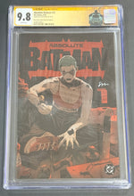 Load image into Gallery viewer, CGC SS 9.8 Absolute Batman #22 Seth Mann exclusive foil signed by Seth Mann (with Custom AB label)

