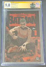 Load image into Gallery viewer, CGC SS 9.8 Absolute Batman #22 Seth Mann exclusive foil signed by Seth Mann (with Custom AB label)
