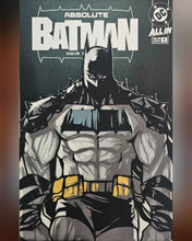 Load image into Gallery viewer, Absolute Batman Noir #1 (The Advance) Paper Blade Art on Comic By Rick Sharif
