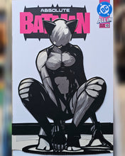 Load image into Gallery viewer, Absolute Catwoman #13 Paper Blade Art on Comic By Rick Sharif
