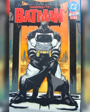 Load image into Gallery viewer, Absolute Batman #1 remarque Paper Blade Art on Comic By Rick Sharif
