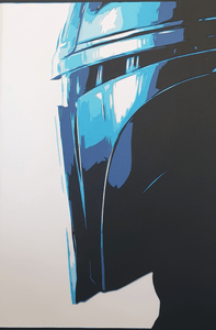 The Mandalorian by Rick Sharif [A3 Size (297 x 420 mm) (11.7 x 16.5 in)]