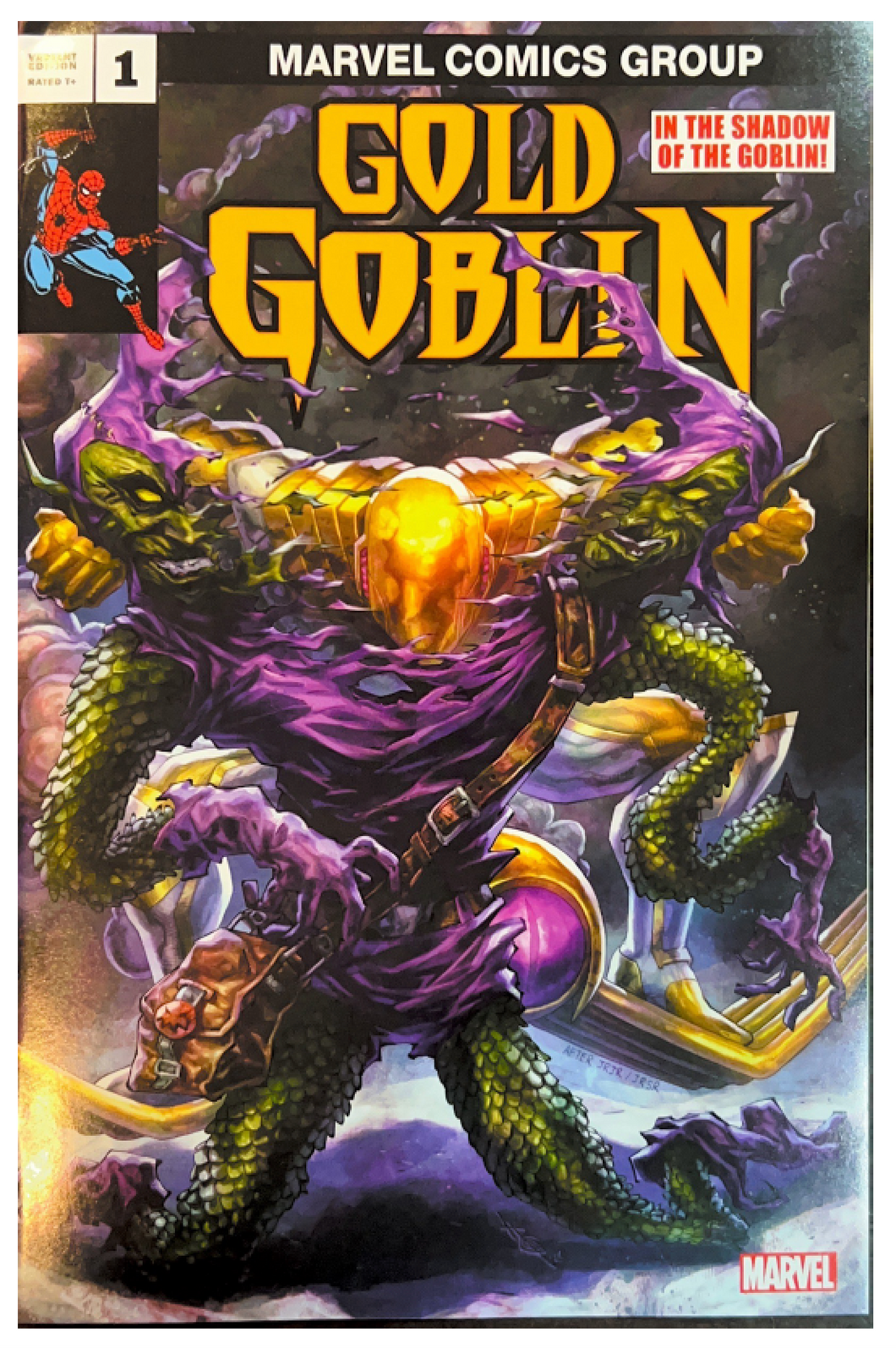 Gold Goblin #1 Alan Quah exclusive limited to 3,000