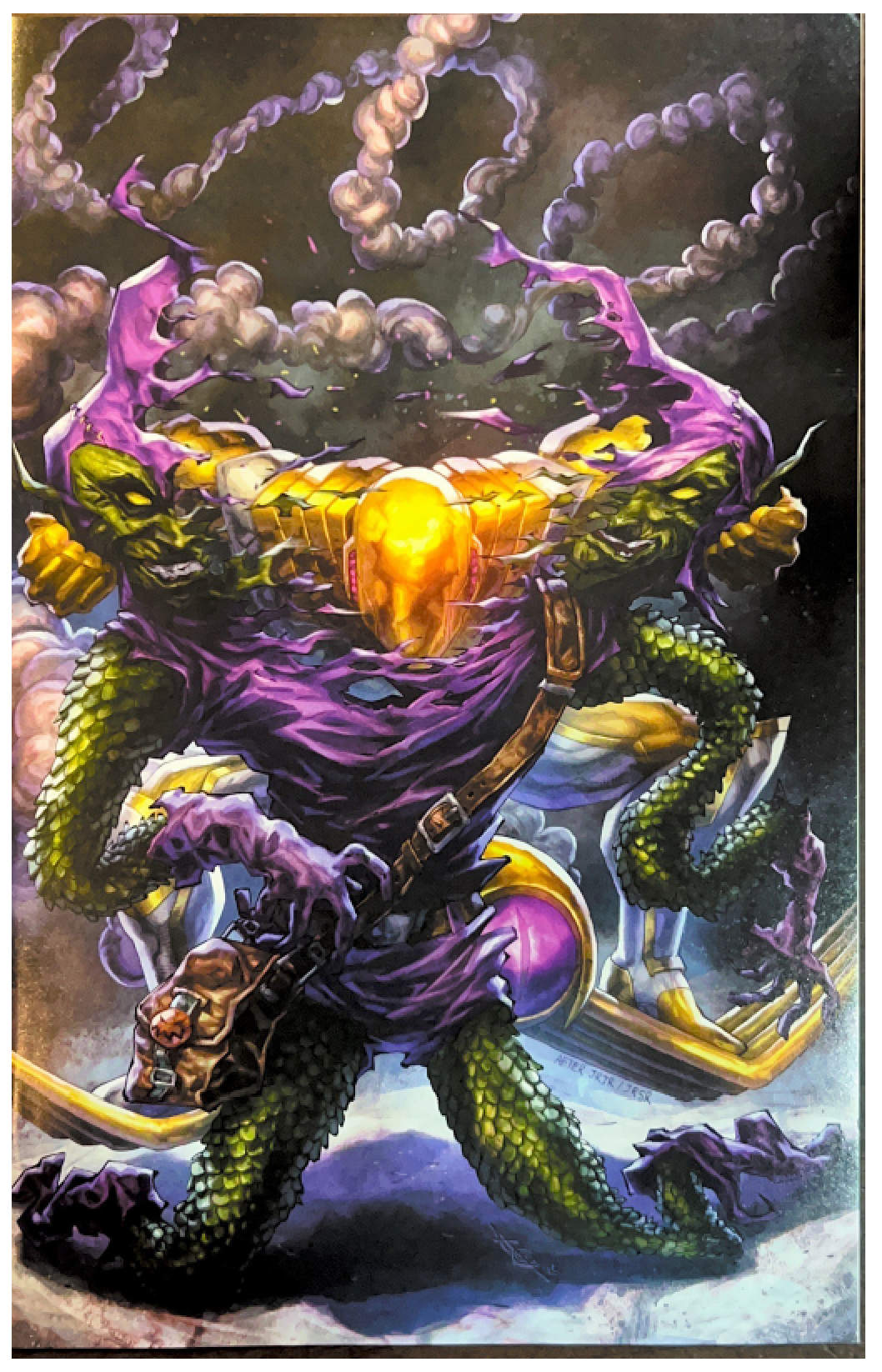 Gold Goblin #1 Alan Quah exclusive virgin cover limited to 1,000