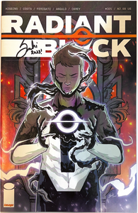 Radiant Black #21 (variant cover by Sachi Ediriweera) signed by Sachi Ediriweera