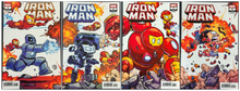 Load image into Gallery viewer, Iron Man #1-4 (Skottie Young variant connecting cover set)
