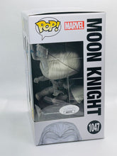 Load image into Gallery viewer, Moon Knight 1047 Hot Topic Exclusive GITD  Funko Pop signed by Oscar Isaac
