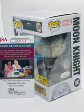 Load image into Gallery viewer, Moon Knight 1047 Hot Topic Exclusive GITD  Funko Pop signed by Oscar Isaac

