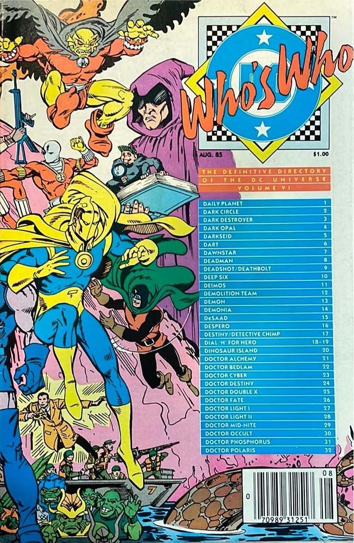 Who's Who #6 (1985)