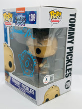 Load image into Gallery viewer, Tommy Pickles 1209 Rugrats Funko Pop signed and Sketched by Larissa Marantz Beckett Witnessed
