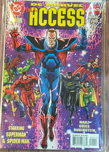 DC Marvel All Access #1 (1996) DC Marvel Comics crossover featuring Superman & Spider-Man