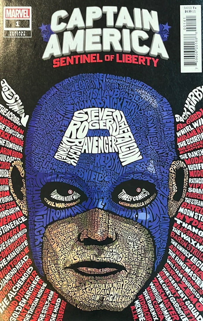 Captain America: Sentinel of Liberty #1 (2022) Carmen Canero cover Key Issue
