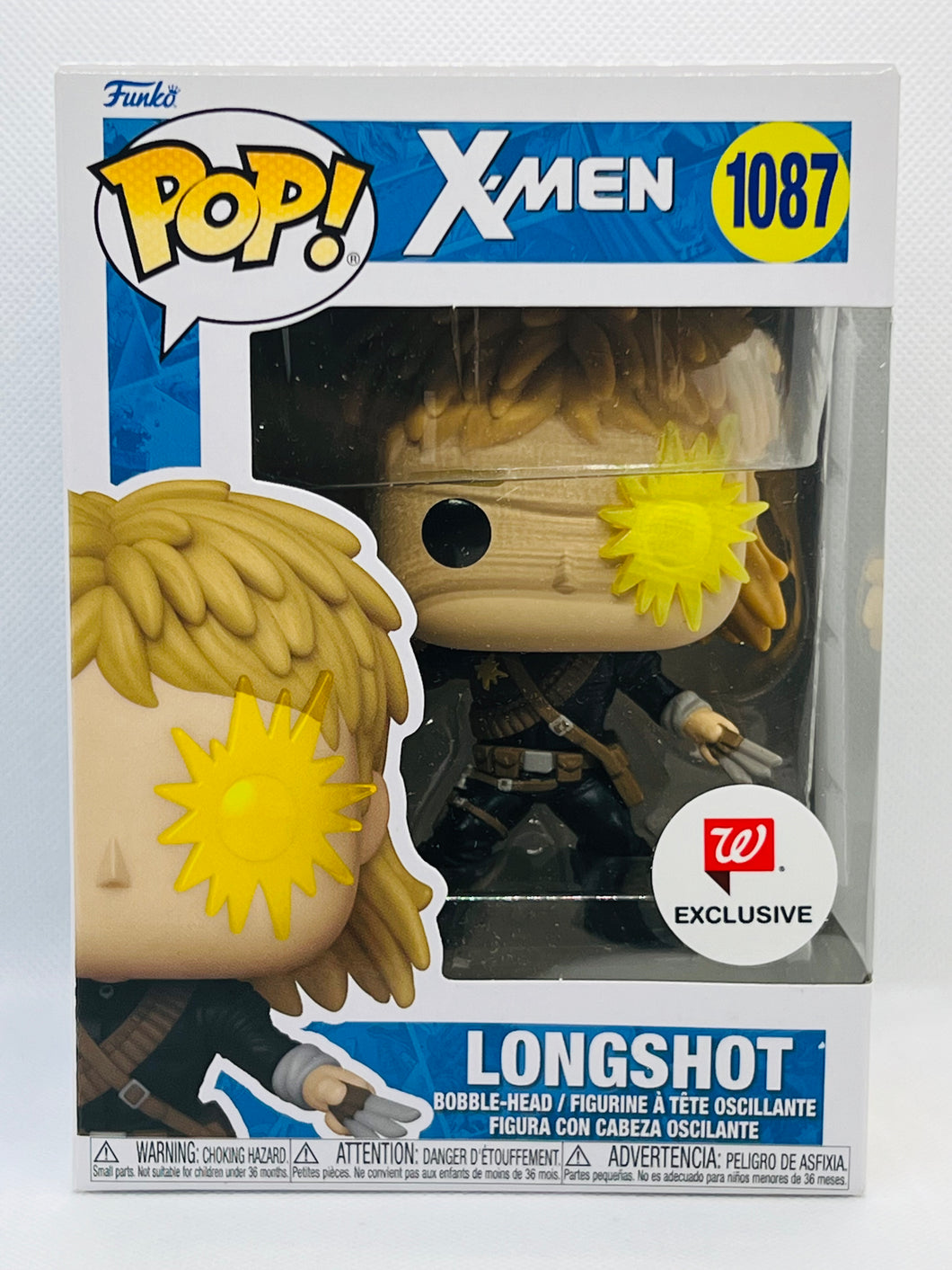 Longshot 1087 X-Men Walgreens Exclusive Funko Pop