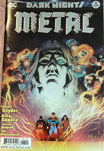 Dark Nights Metal #4 (2018) Greg Capullo Foil Embossed cover