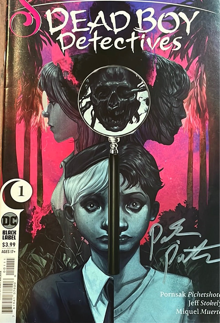Sandman Universe Dead Boy Detectives #1 signed by Pornsak Pichetshote