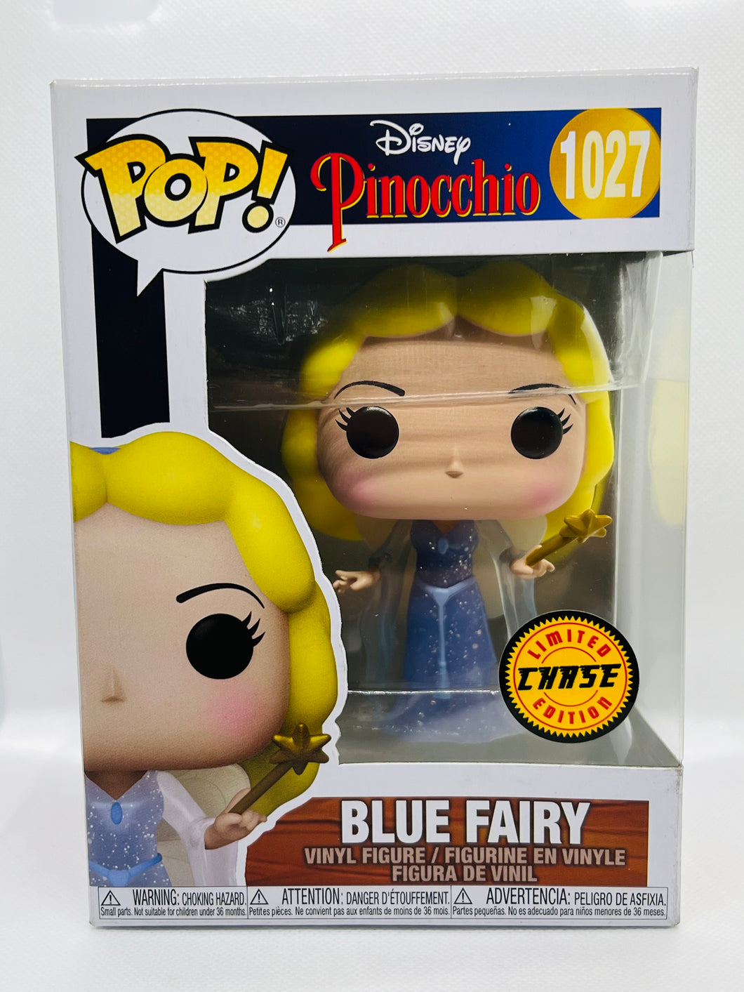 Blue Fairy 1027 Disney Pinocchio Limited Edition Chase Funko Pop