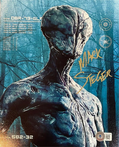 Demogorgan - Stranger Things 8x10 signed by Mark Steger (Beckett Authenticity)