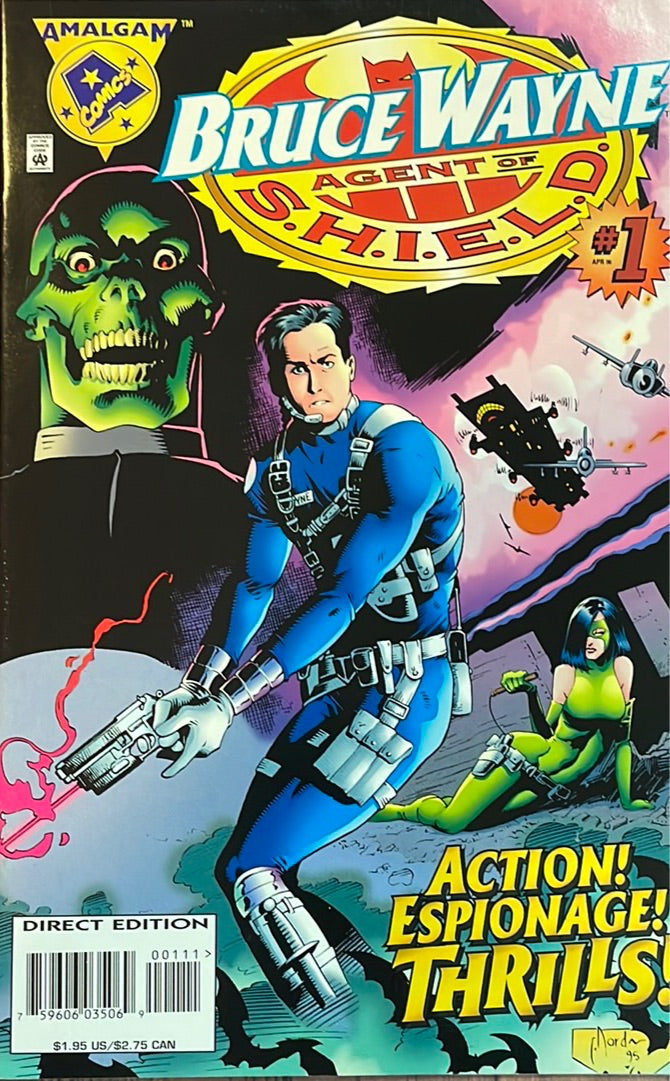 Bruce Wayne Agent of S.H.I.E.L.D. #1 (1996) Amalgam Comics (DC Marvel Crossover)