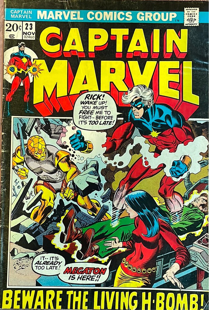 Captain Marvel #23 VG- (1972)