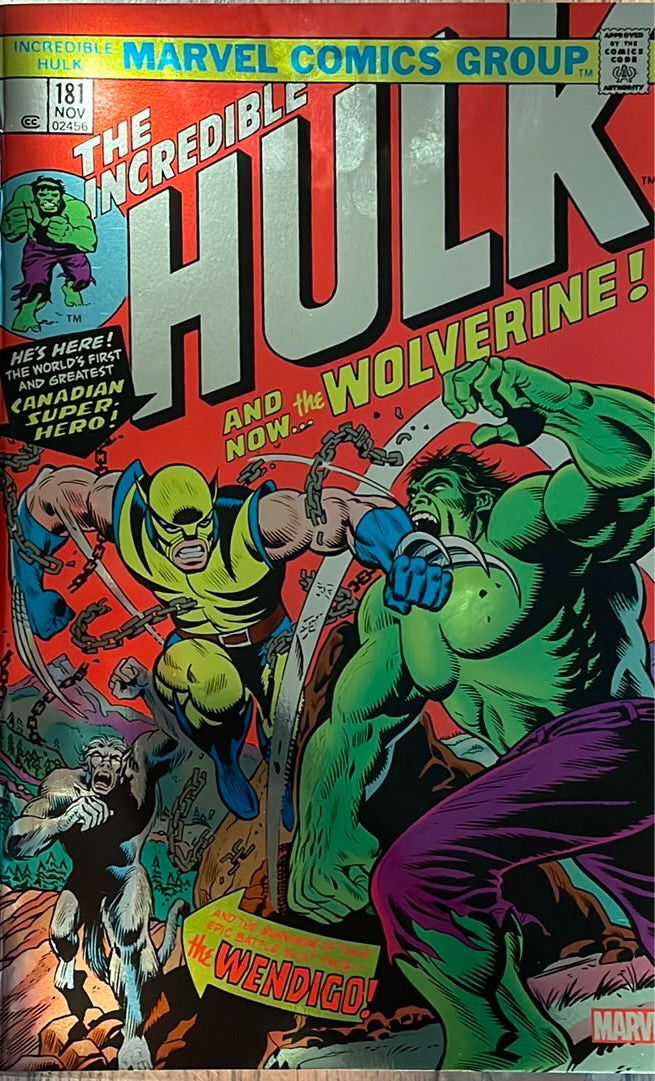 The Incredible Hulk #181 (2023 Foil Facsimilie)