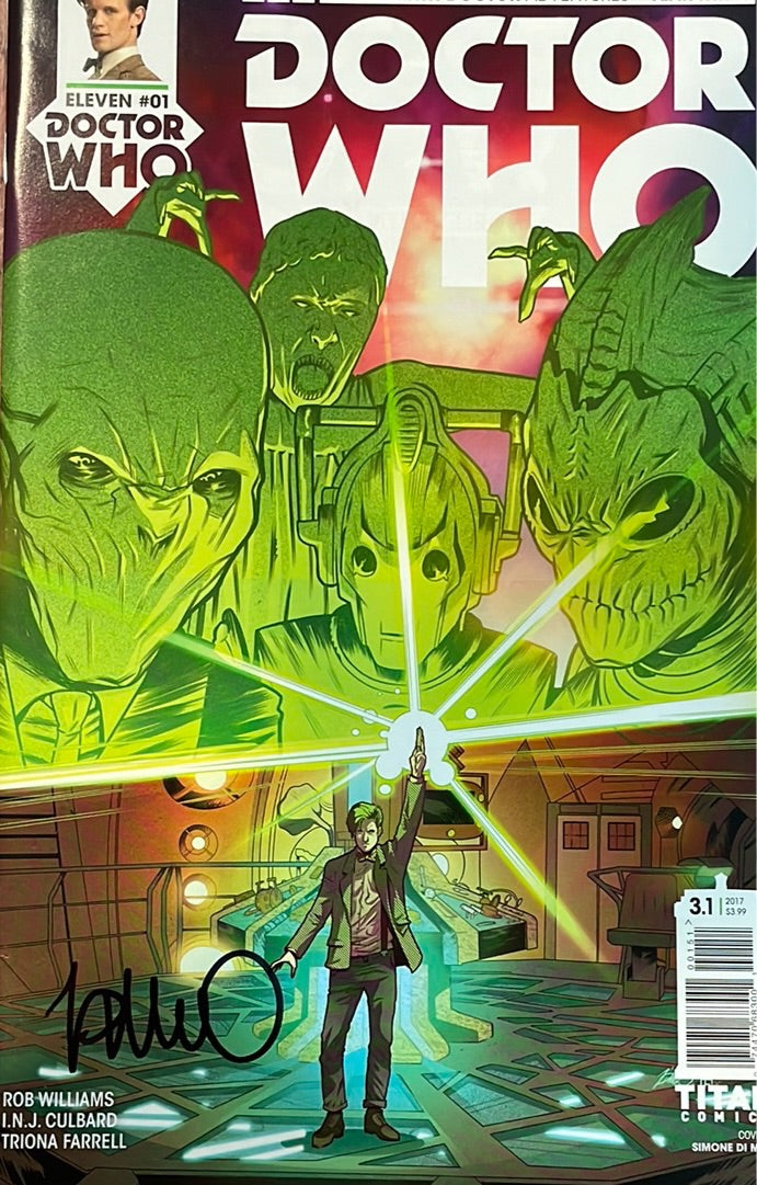 Doctor Who 11th Doctor Year Three #1 signed by Simone Di Meo