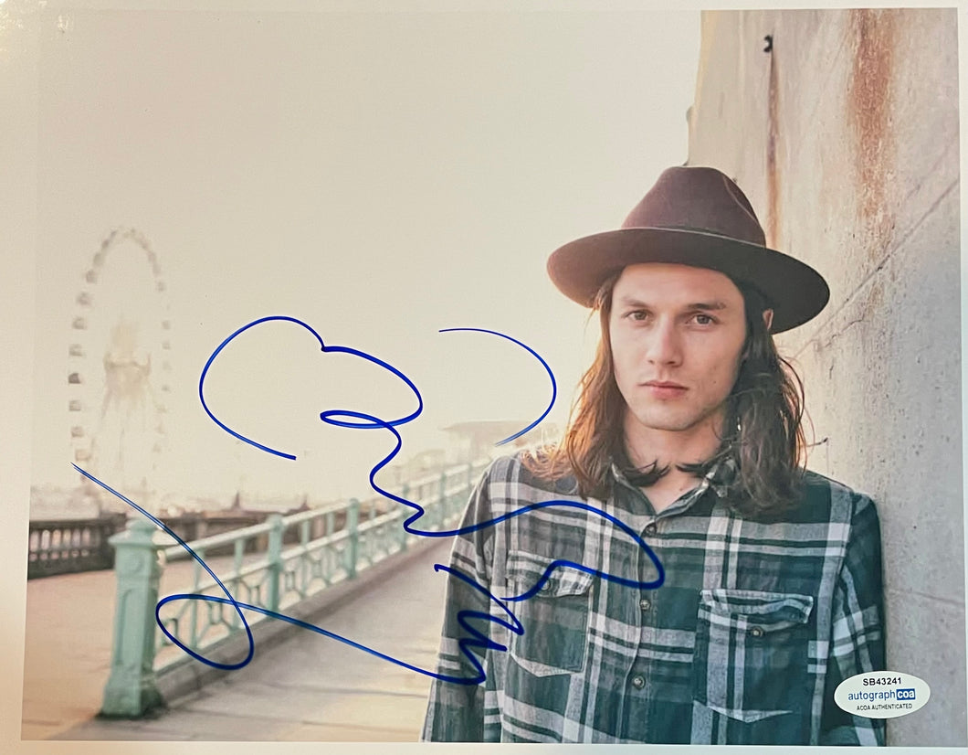 James Bay (Singer & Songwriter) signed 8x10 photo with CoA