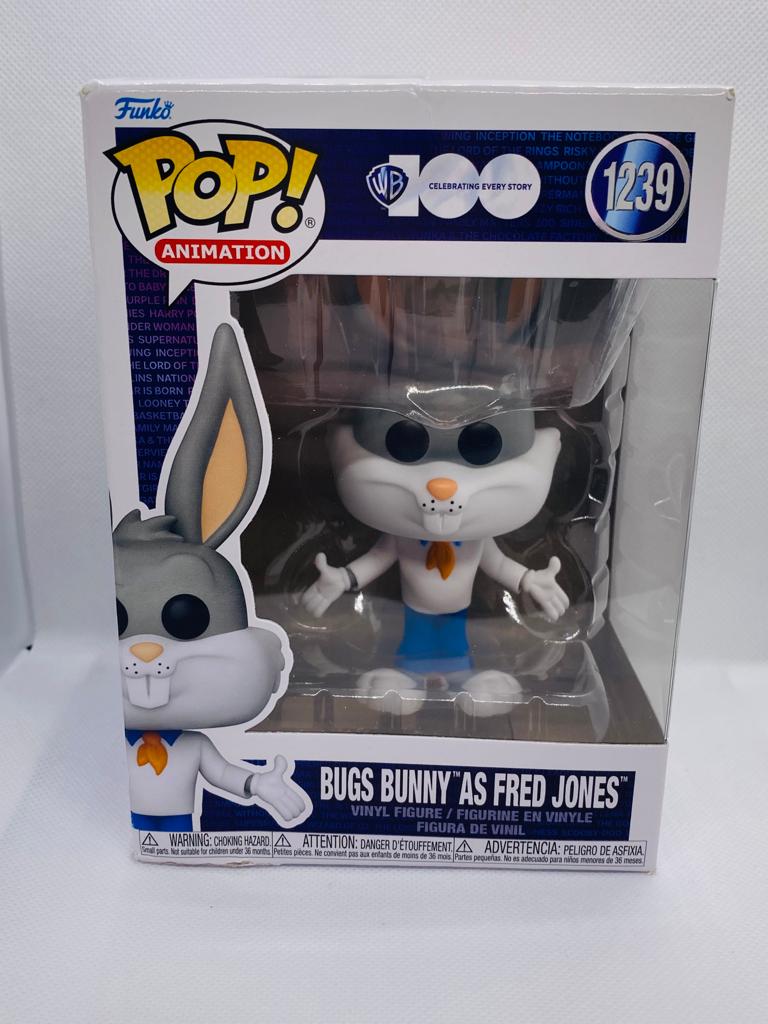 Bugs Bunny as Fred Jones 1239 WB 100 Funko Pop